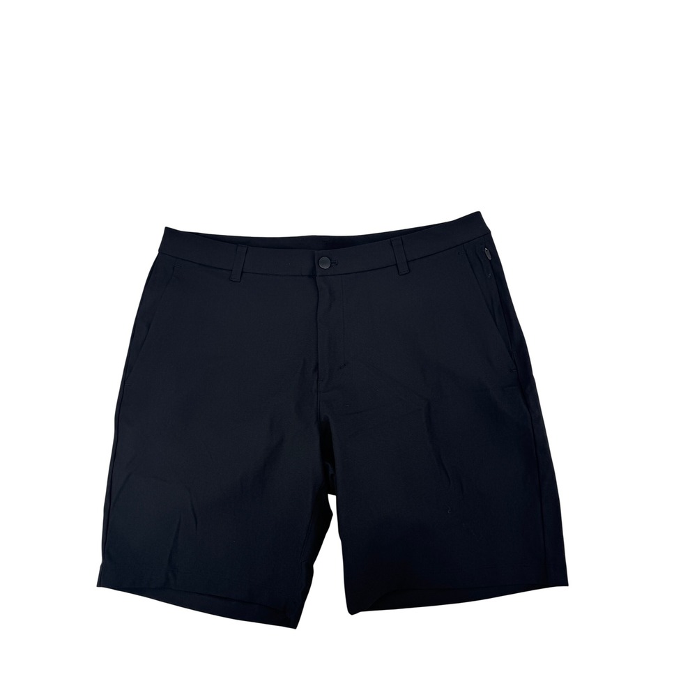Lululemon Commission Short Men 36 Black Stretch Golf Performance LM7B96S Tech